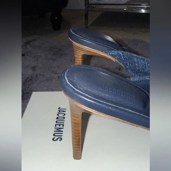 Jacquemus Denim Women's Sandals - Picture 6 of 11
